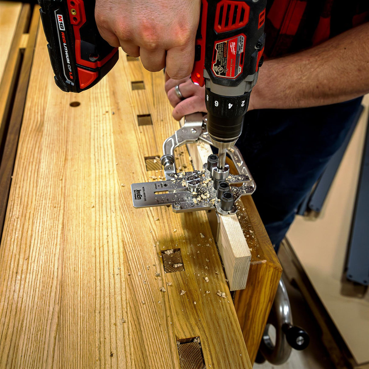 JessEm Stainless Steel Dowelling Jig Weekend Hobbyist Package (Metric)