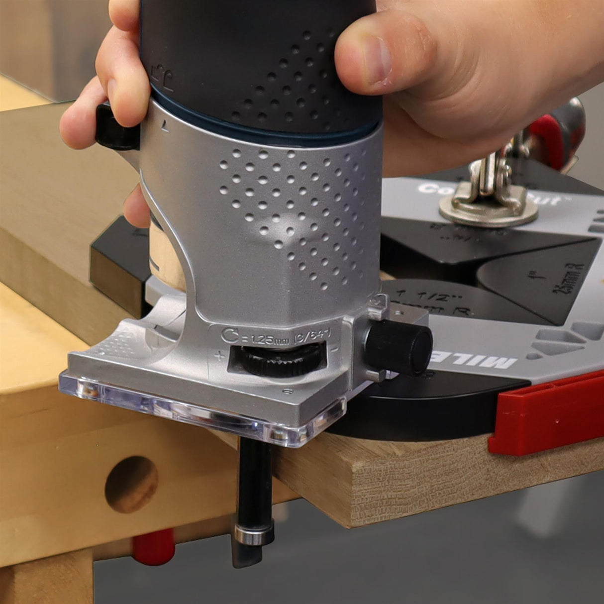 Milescraft CornerCut Corner Radius Router Jig
