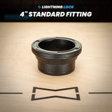 Lightning Lock Flex Hose Connectors 102mm/4" Standard