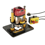 INCRA Mast-R-Lift II and AUKTools Router Motor 2400W with Speed Control NVR Switch (EU Plug)