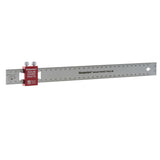 Woodpeckers Paolini Pocket Rule 300mm - Stainless Steel
