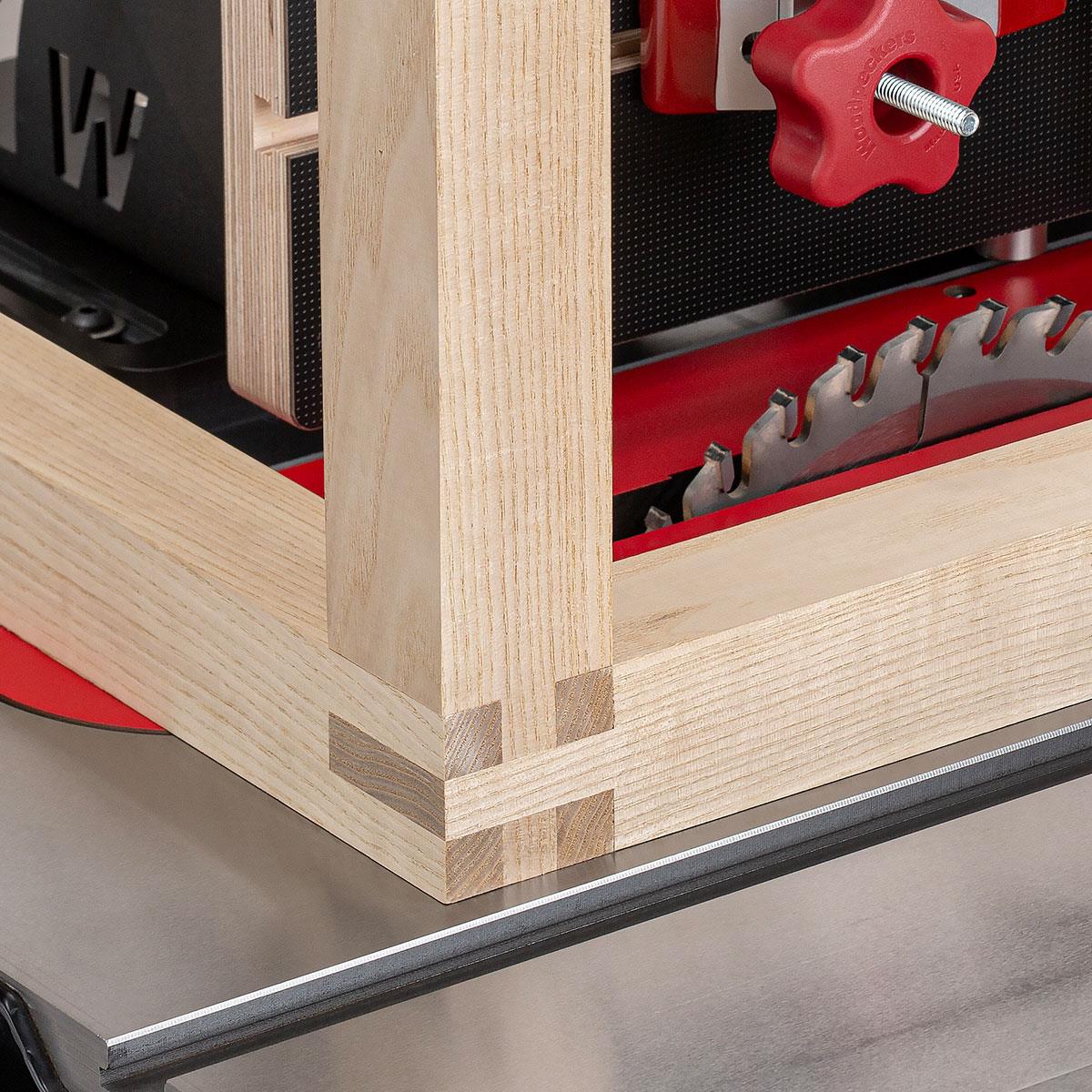 Woodpeckers Joinery Sled with Rack-It