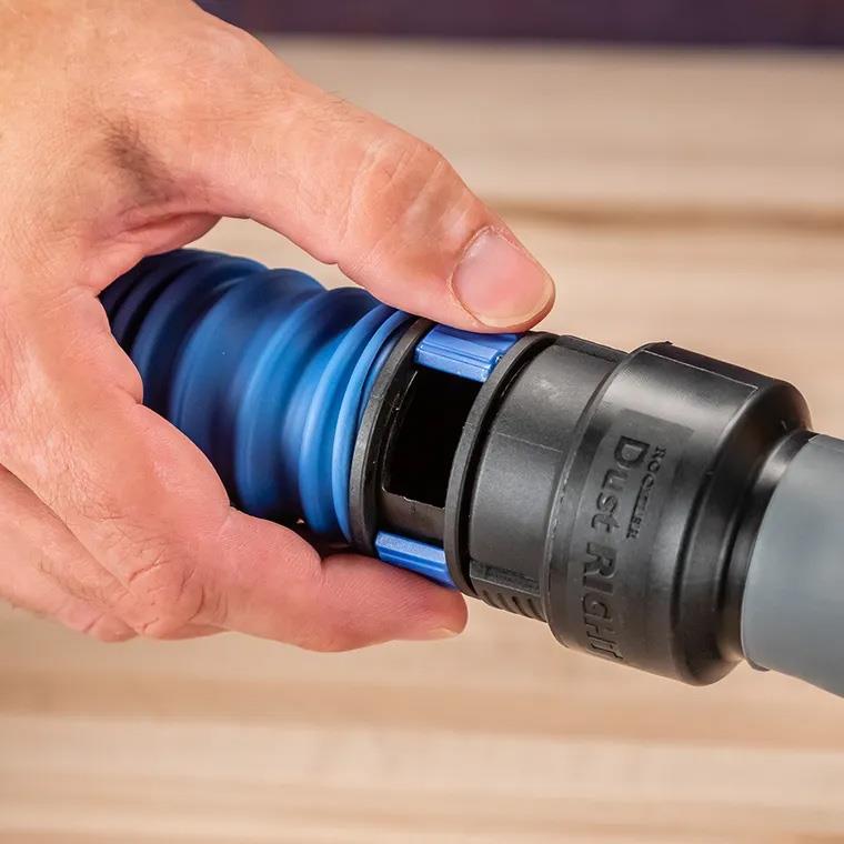 Rockler Dust Right FlexiPort Power Tool Expandable Hose Kit with Click-Connect