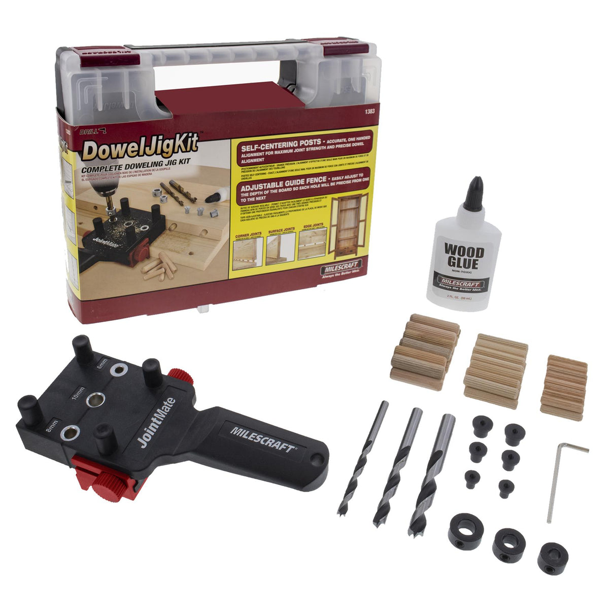Milescraft DowelJigKit (Metric)