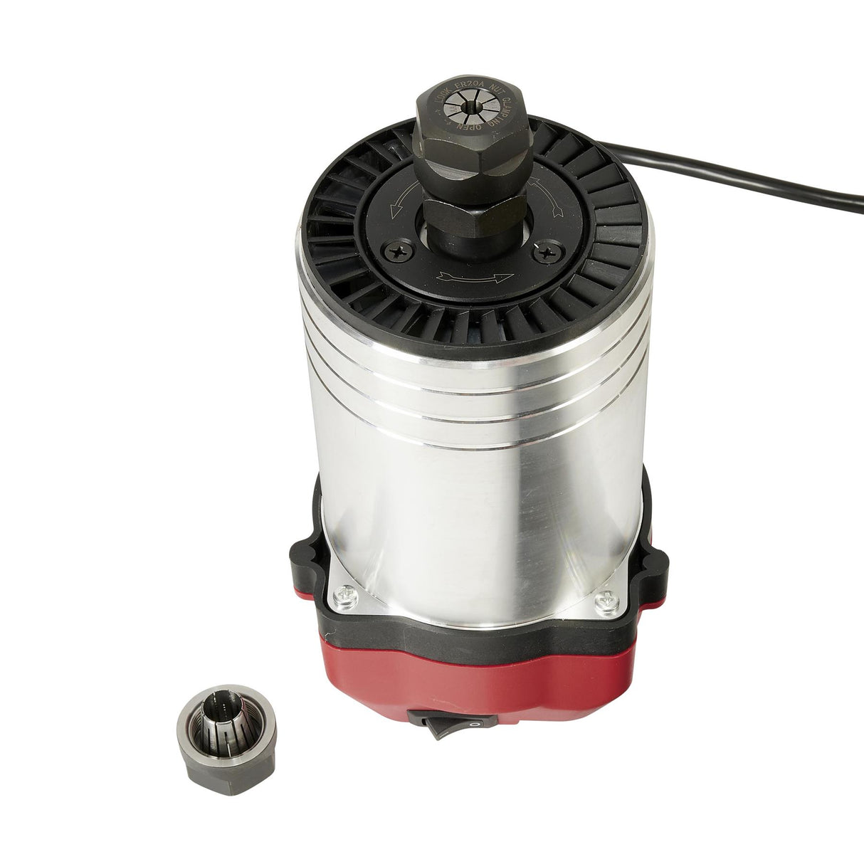 AUKTools Router Motor 2400W with Speed Control NVR Switch