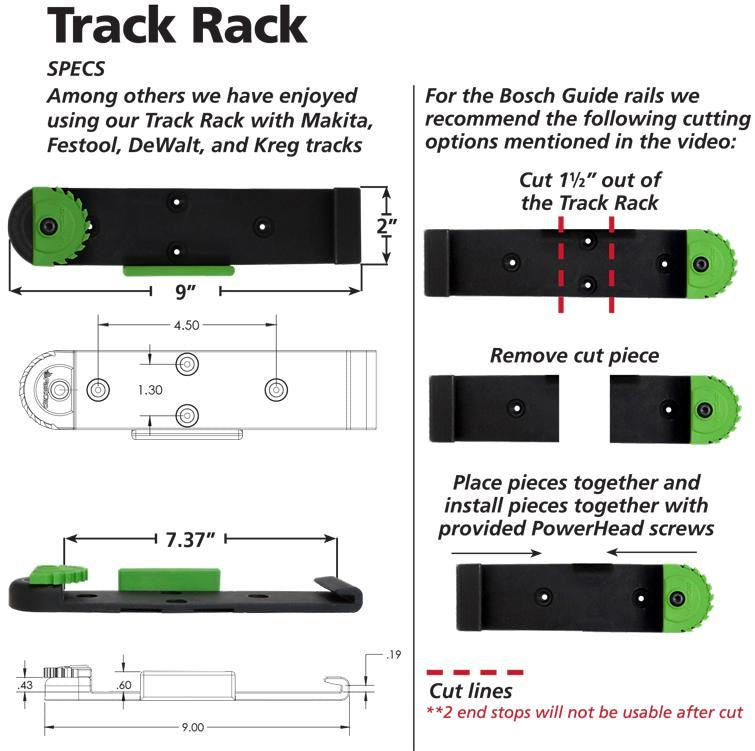 FastCap Track Rack