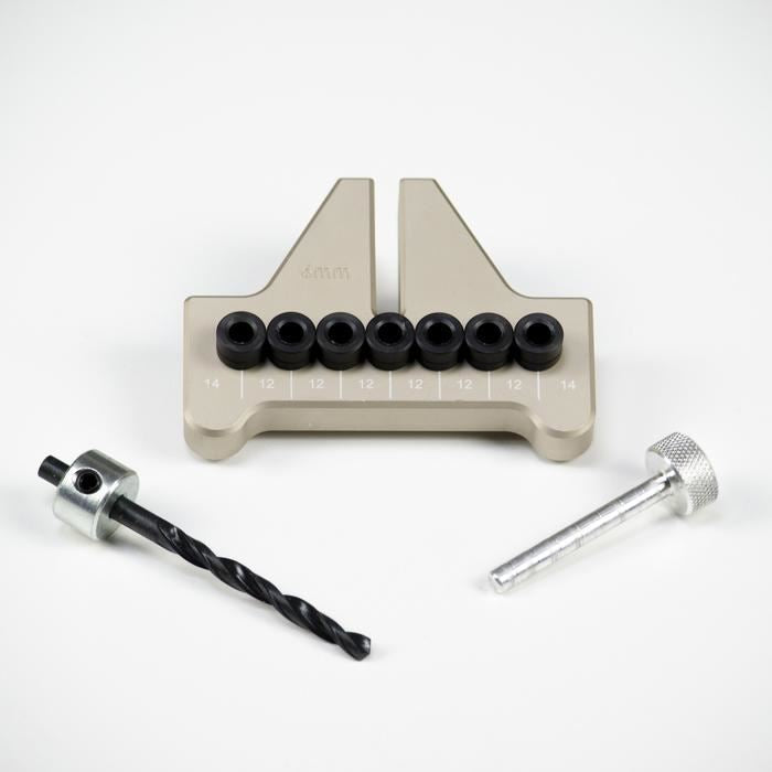 JessEm Dowelling Jig with 6, 8, 10 and 12mm Heads Package