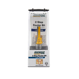 Micro Jig ZEROPLAY 2-Step Plunge Bit - 1/2" Shank