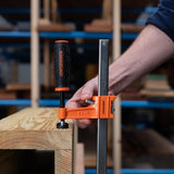 Jorgensen Medium-Duty Steel Bar Clamp 12"