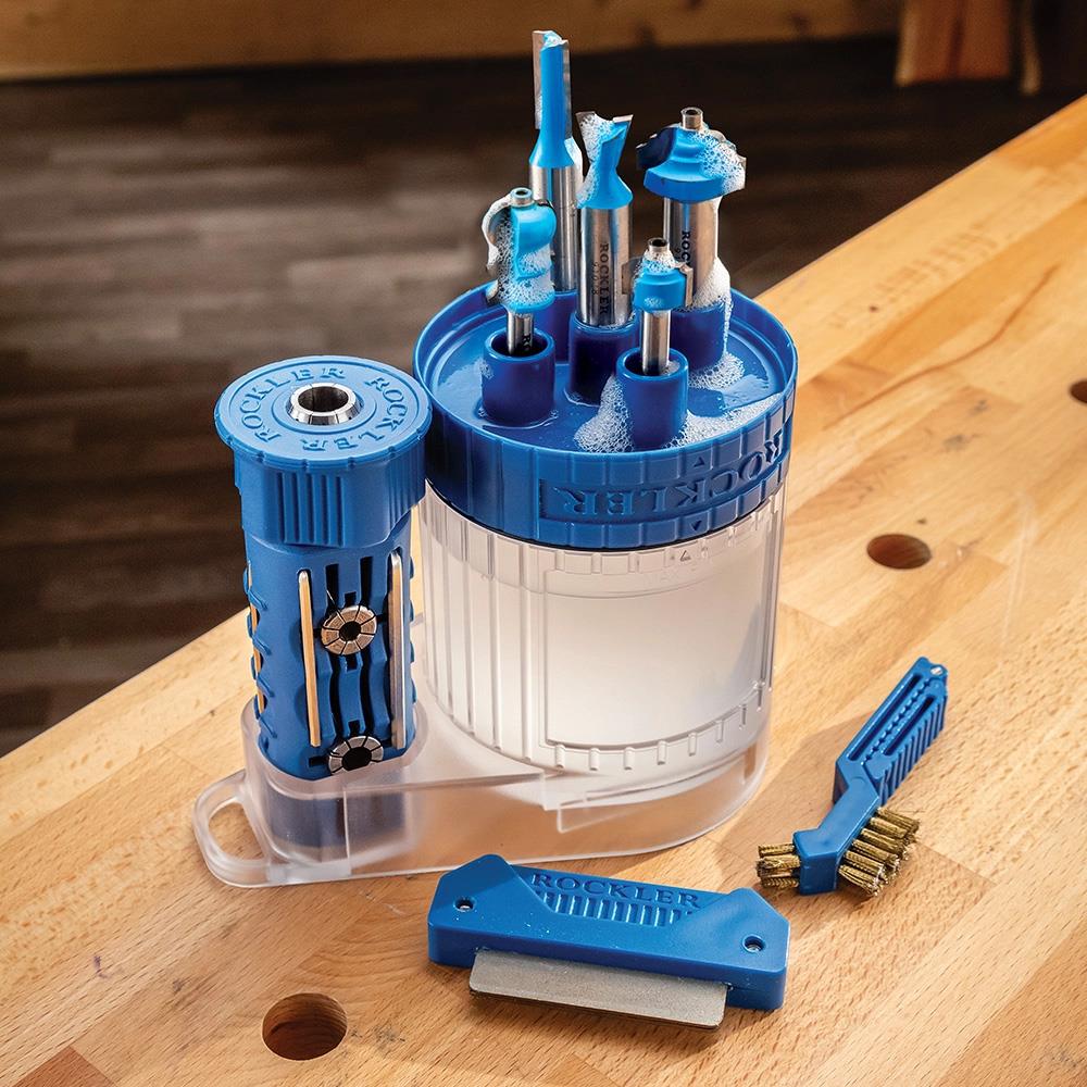 Rockler Router Bit Cleaning and Maintenance Kit