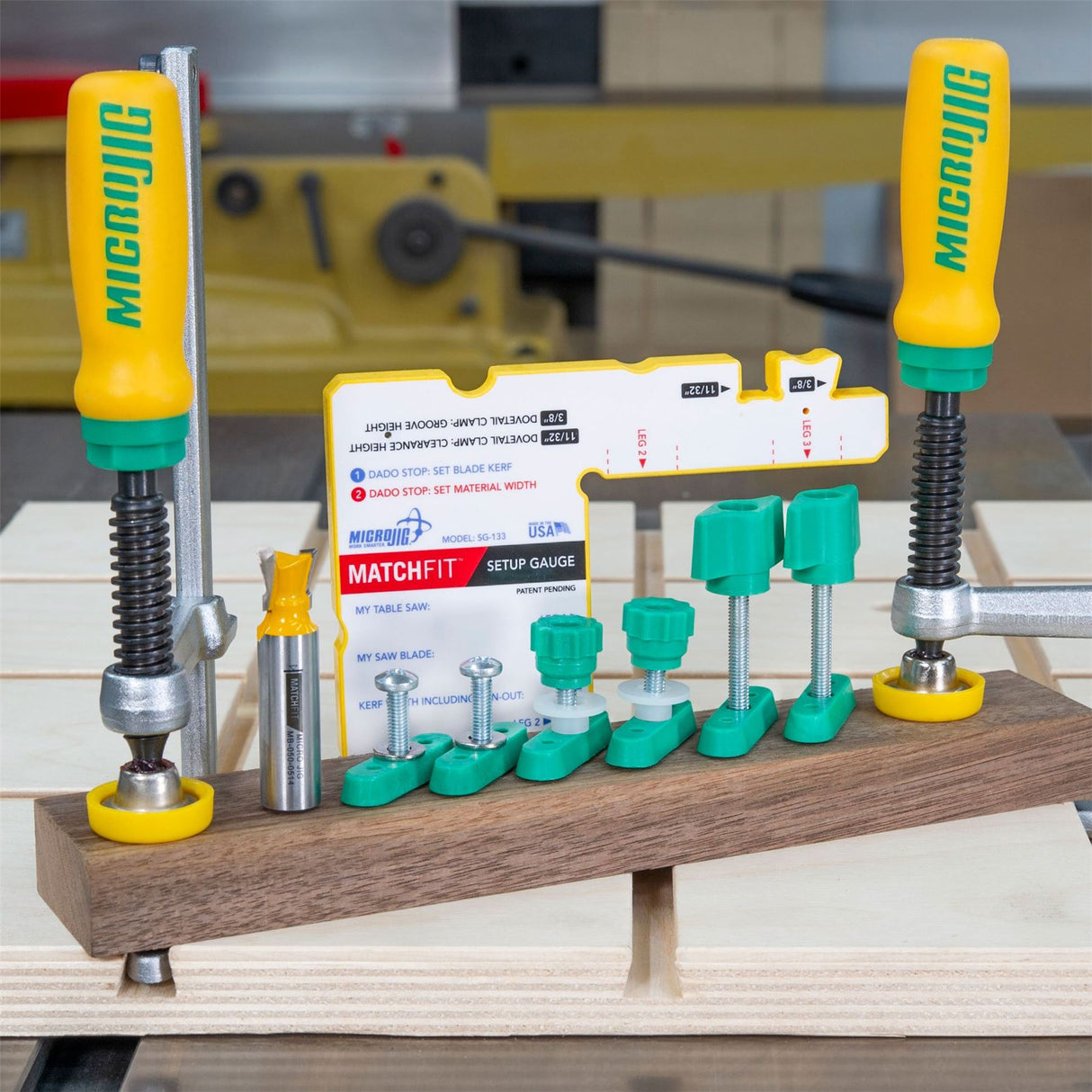 Micro Jig MATCHFIT Dovetail Clamp Pro
