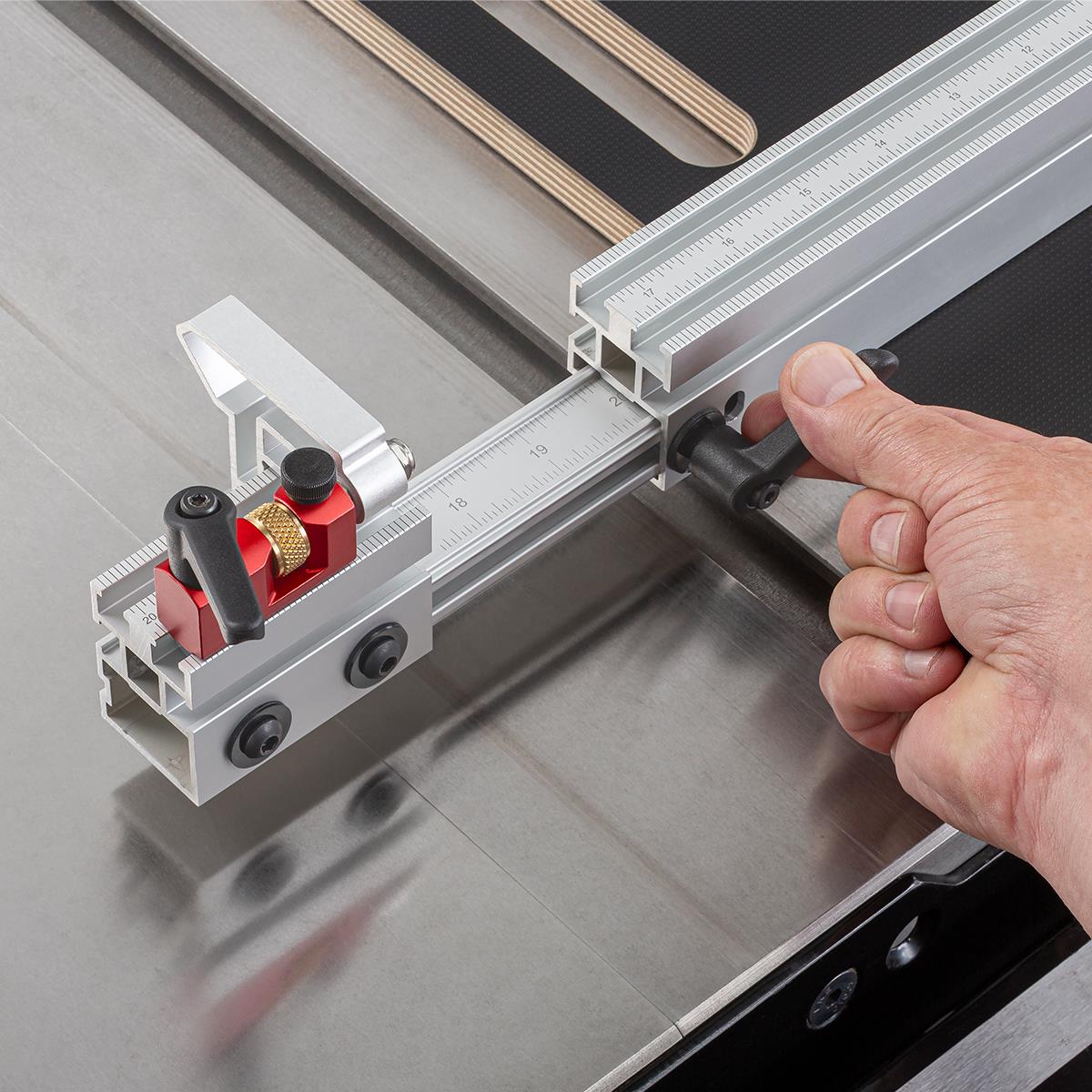 Woodpeckers In-DEXABLE Miter Sled with Drop Zone
