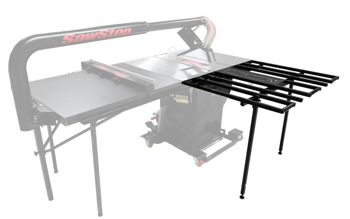 SawStop Folding Outfeed Table for Professional Cabinet Saw – Wood ...