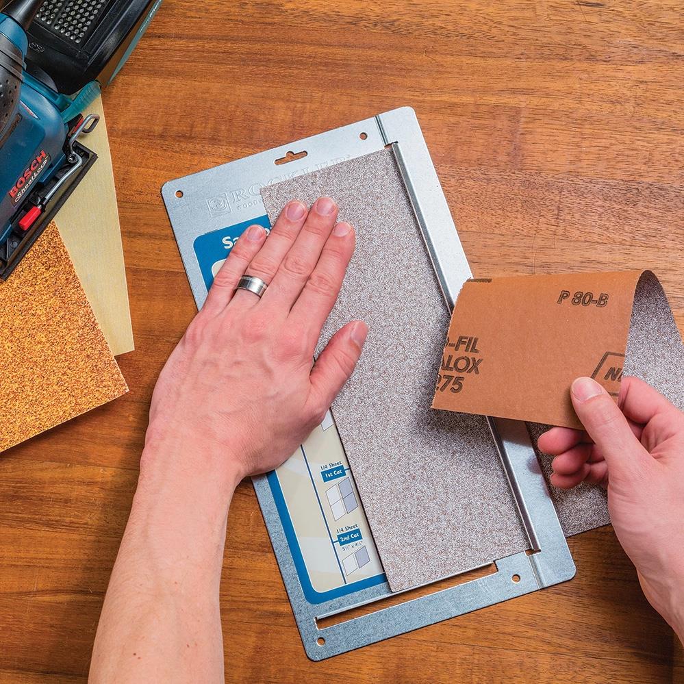Rockler Sandpaper Cutter