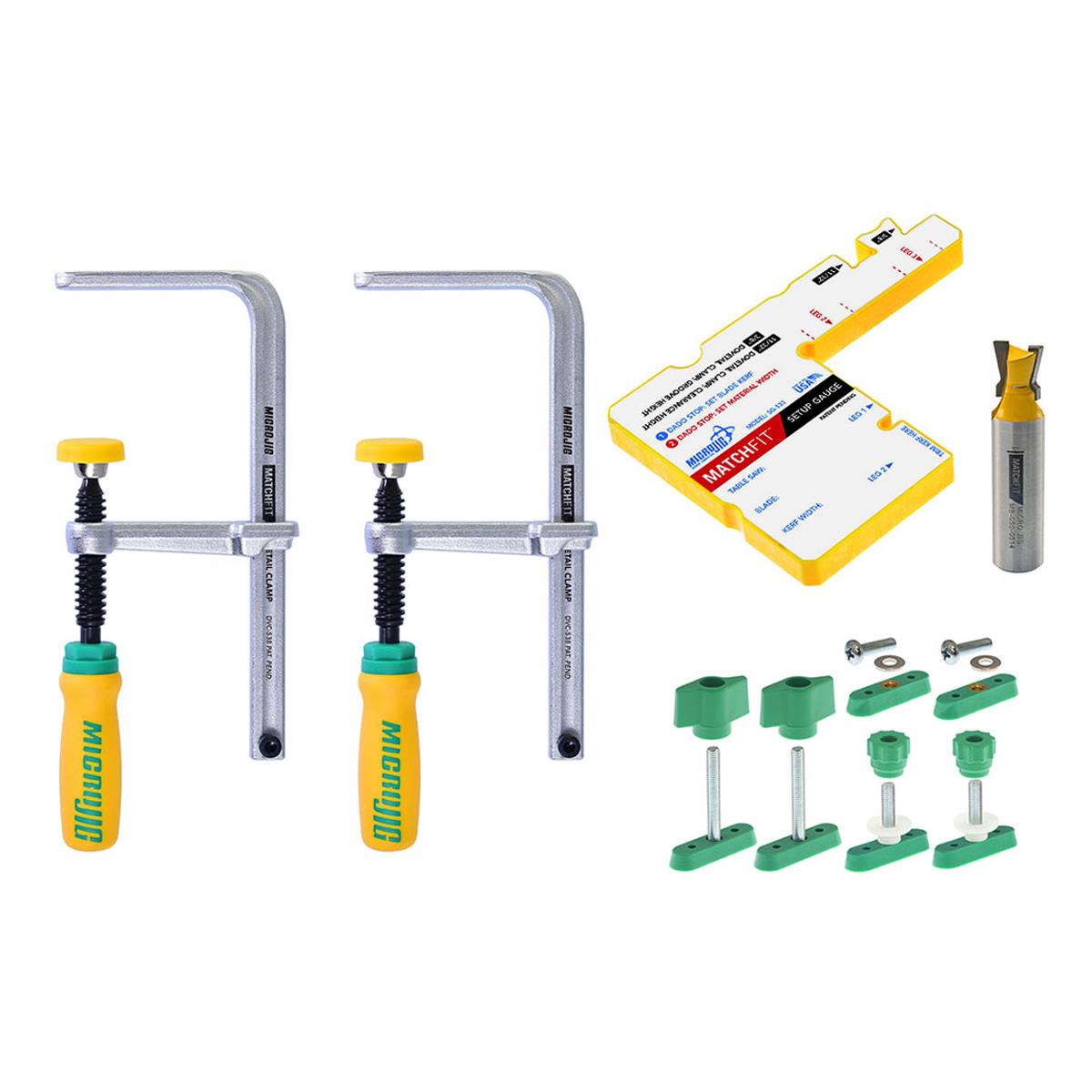 Micro Jig MATCHFIT Dovetail Clamp Pro