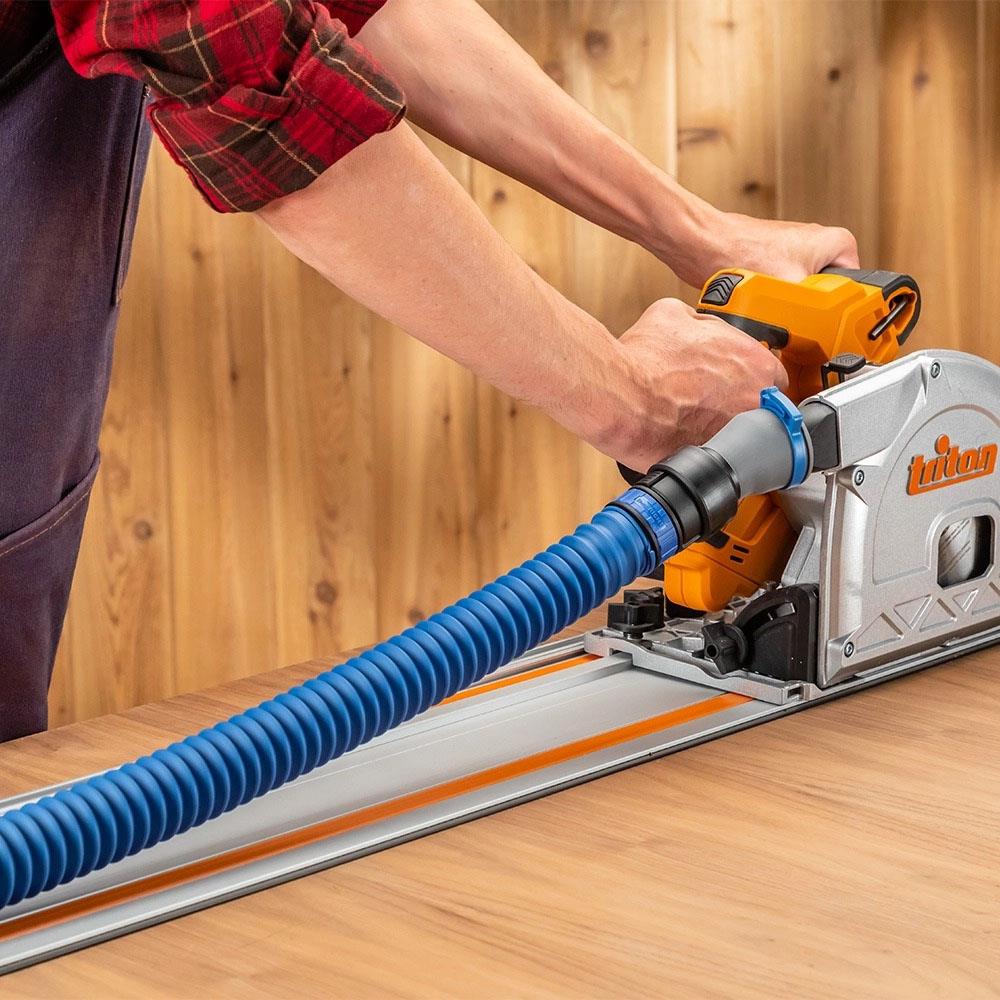 Rockler Dust Right FlexiPort Power Tool Expandable Hose Kit with Click-Connect