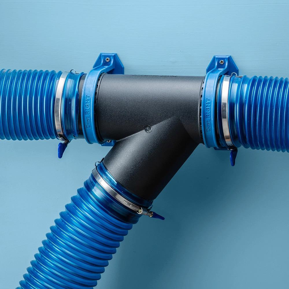 Rockler Dust Right Ready-Mount 4'' Y-Connector
