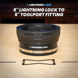 Lightning Lock 127mm/5" Standard to 127mm/5" ToolPort Fitting