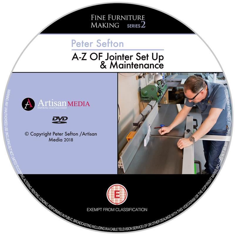 Peter Sefton A-Z of Jointer Set Up & Maintenance DVD