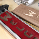 Milescraft Vertical Letter Template Set 1-1/2" & 2-1/2"