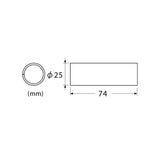 NT Cutter Spare Plate – Medium Grit (for Tube Ø25mm Sanding Tool)