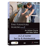 Peter Sefton A-Z of Jointer Set Up & Maintenance DVD
