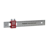 Woodpeckers Paolini Pocket Rule 200mm - Stainless Steel