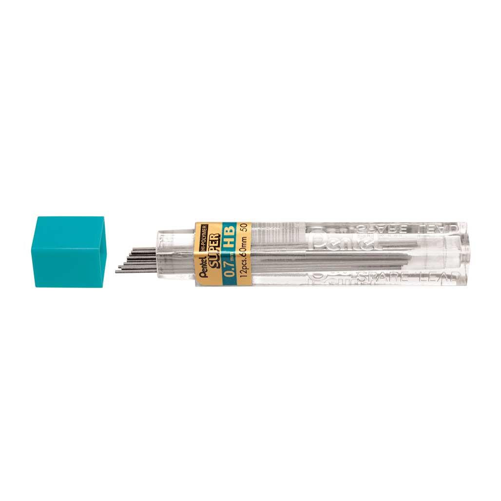 Pentel Super Hi-Polymer Leads - 0.7mm HB