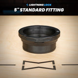 Lightning Lock Flex Hose Connectors 127mm/5" Standard