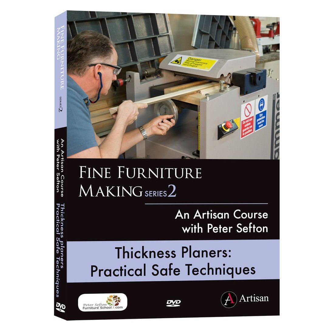 Peter Sefton Thickness Planers: Practical Safe Techniques DVD