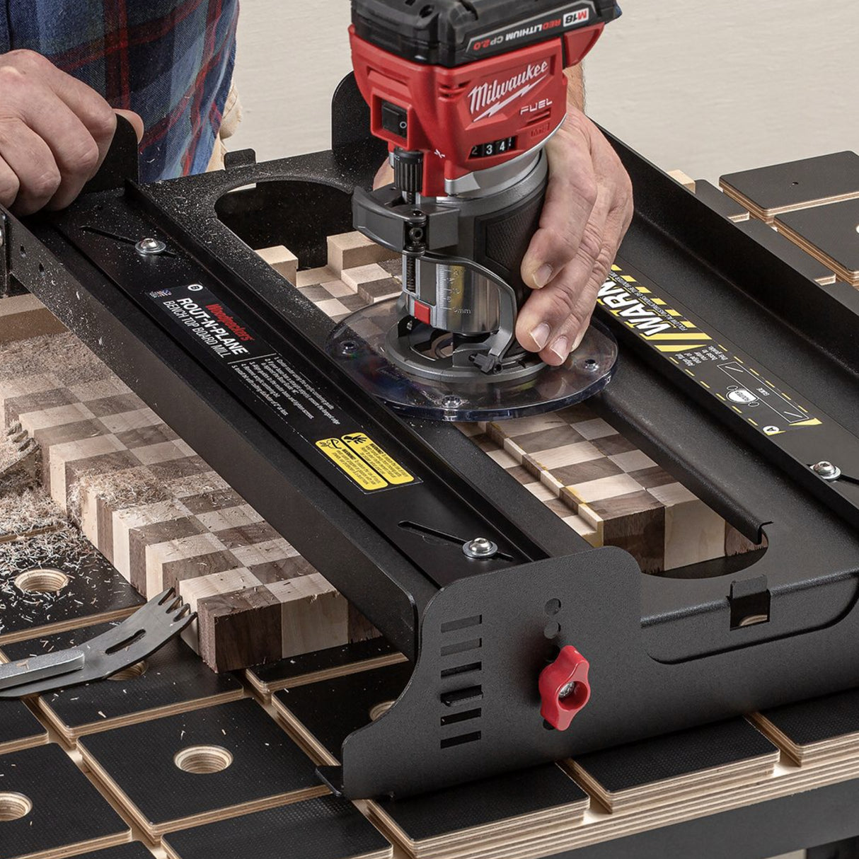 Woodpeckers Rout-N-Plane Bench Top Board Mill