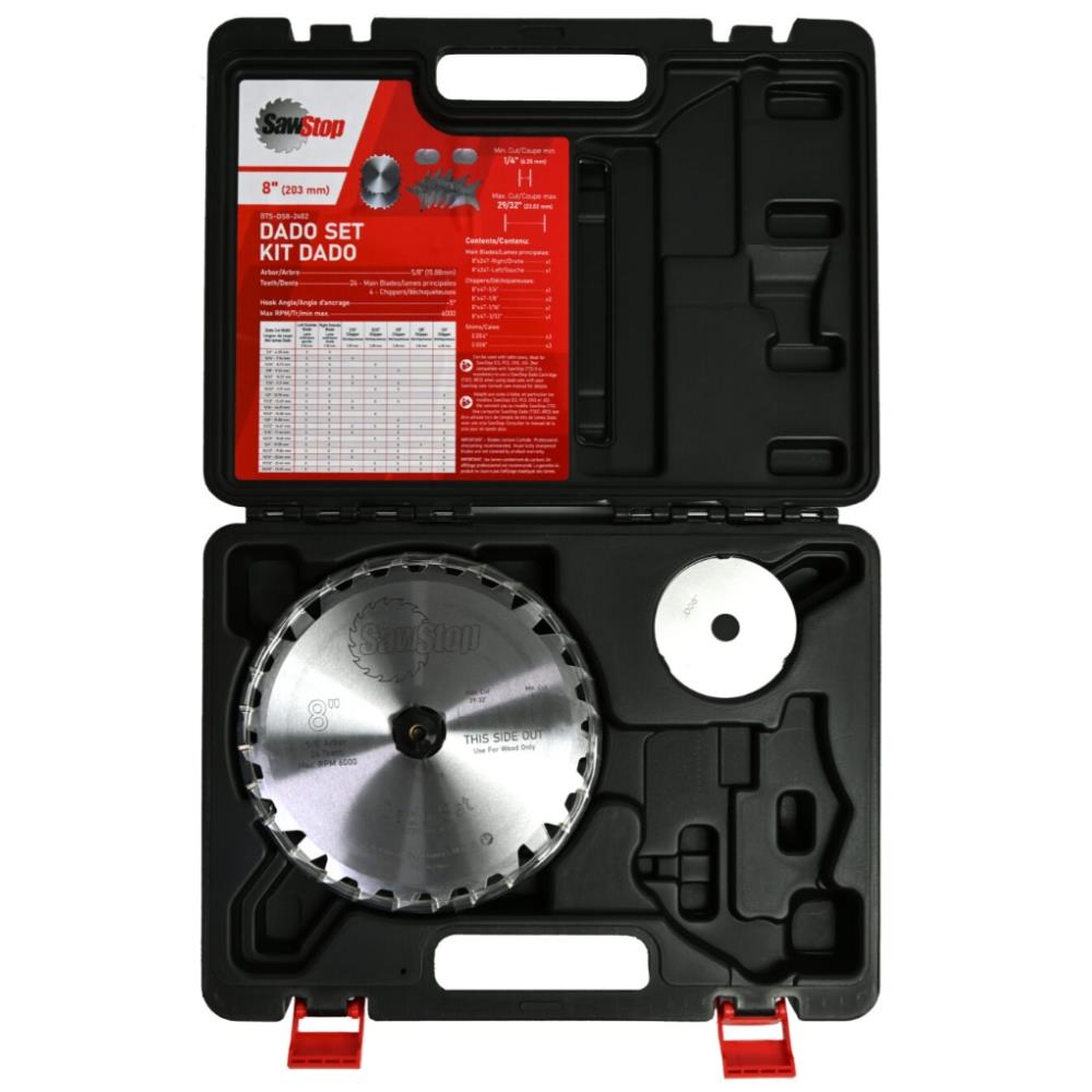SawStop Professional Cabinet Saw with DADO Plus and Floating Arm Dust Collection