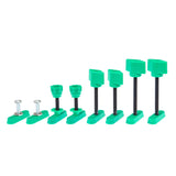 Micro Jig MATCHFIT Dovetail Track Hardware Variety (8 Pack)