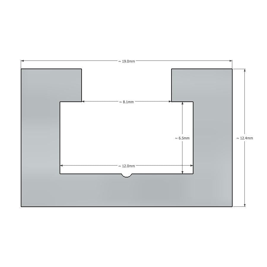 AUKTools T-Track Regular 1219mm (48")