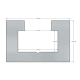 AUKTools T-Track Regular 1219mm (48")