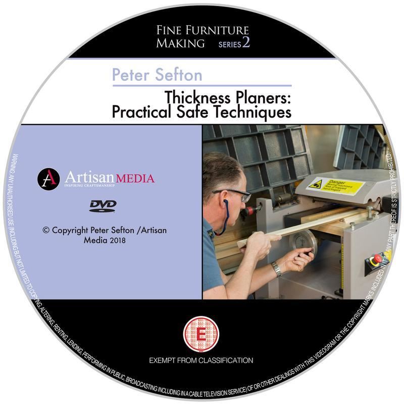 Peter Sefton Thickness Planers: Practical Safe Techniques DVD