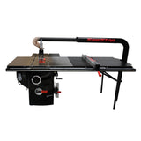 SawStop Professional Cabinet Saw with DADO Plus and Floating Arm Dust Collection