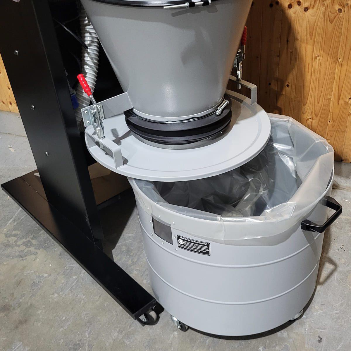 Charnwood HEPA C400RA 4hp 240v Cyclone Extractor with Remote Start & Auto Filter Cleaning