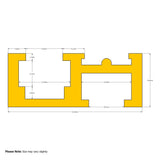 INCRA T-Track Plus 450mm (18")