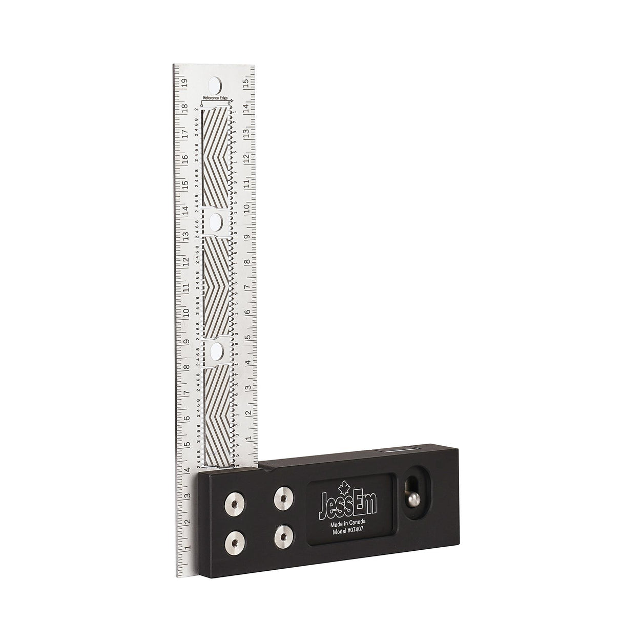 JessEm Stainless Steel Precision Square 200mm