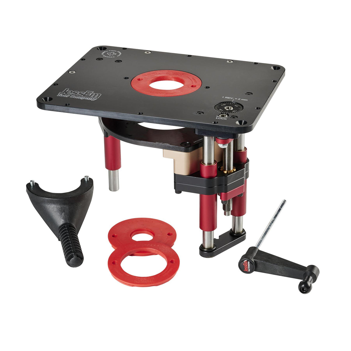 JessEm Rout-R-Lift Prestige (Metric) with Undrilled Mounting Plate ...