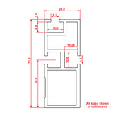 AUKTools Telescopic Mitre Fence