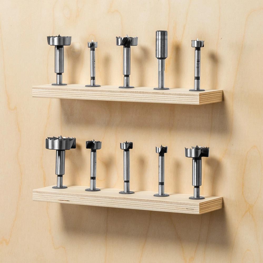 Rockler Forstner Bit Storage Inserts - 10-Pack