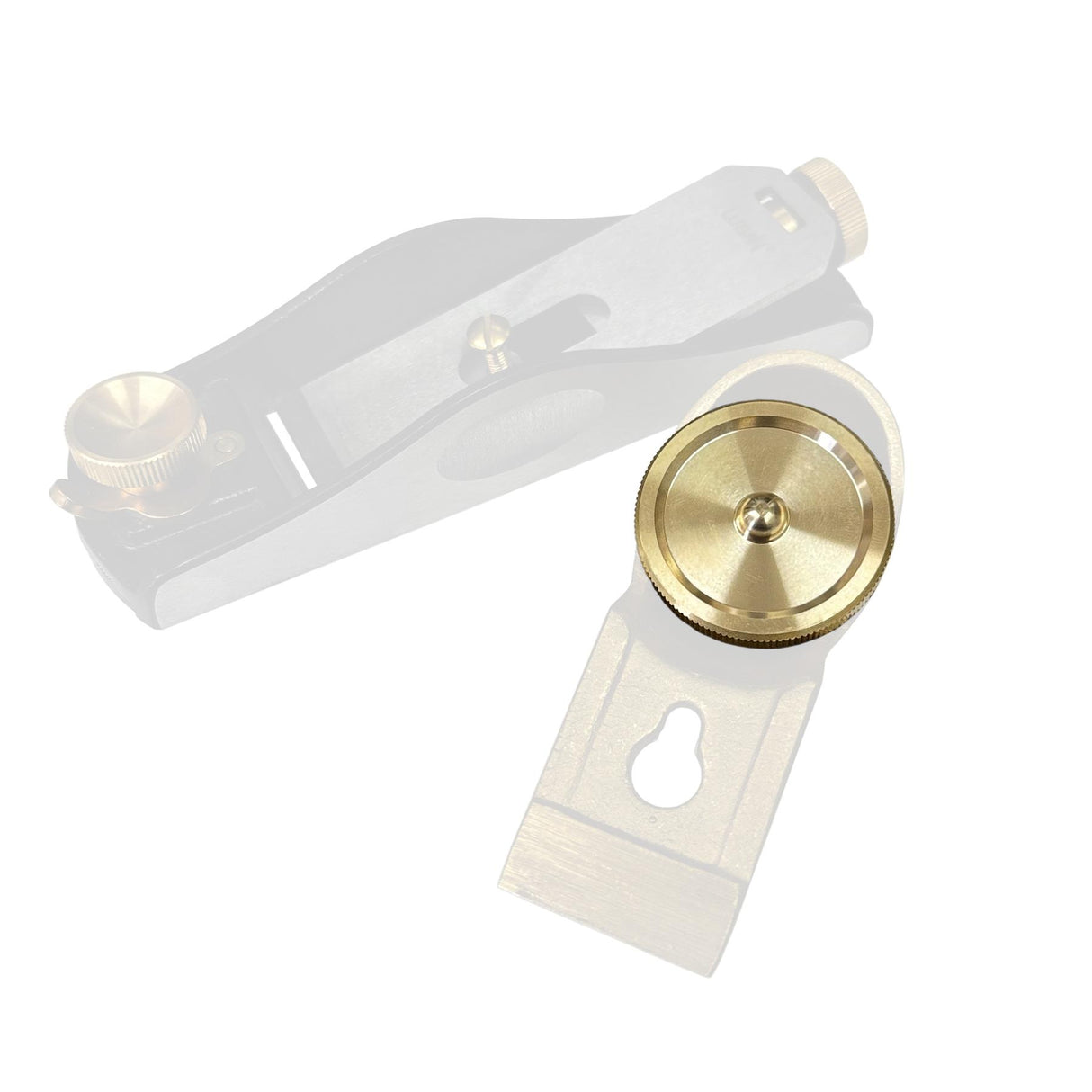 Verum Solid Brass Adjustment Wheel (Lever Cap Screw) for Block Planes