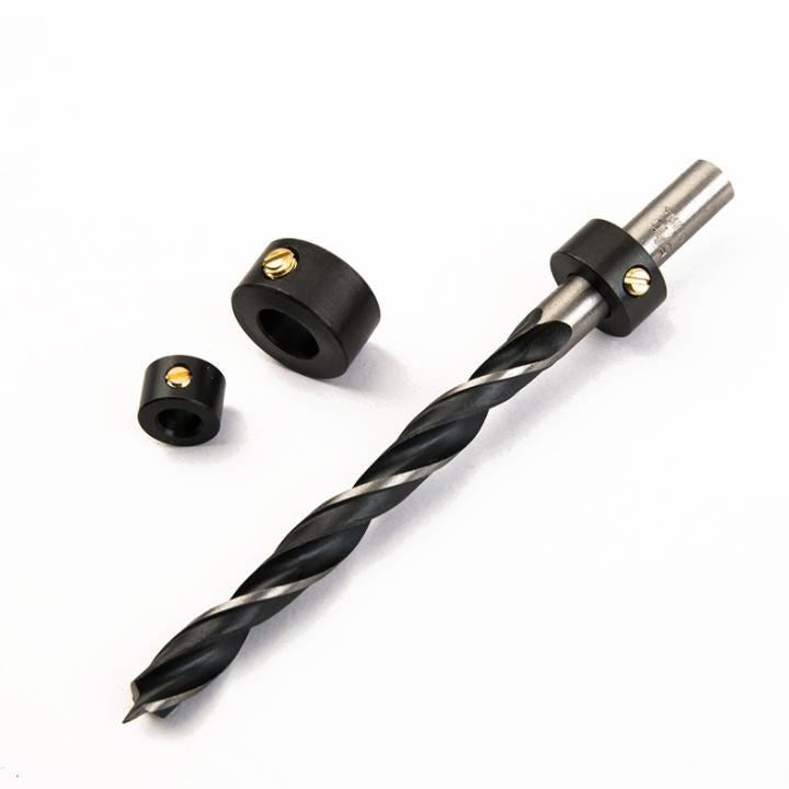 AUKTools 3 Piece Drill Stop Collar Set
