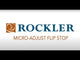 Rockler Micro-Adjust Fence Flip Stop