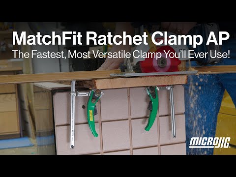 Micro Jig MATCHFIT Dovetail Rachet Clamp AP