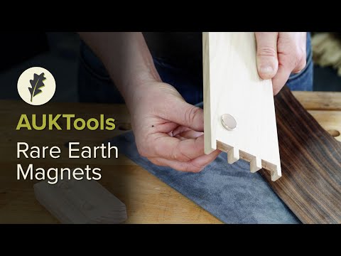 AUKTools Rare Earth Magnets Six Piece Set - 19mm x 3mm