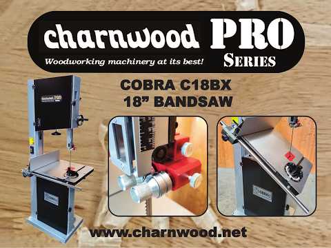 Charnwood Cobra C18BX 18″ Bandsaw With 16″ Cutting Depth – 3000w