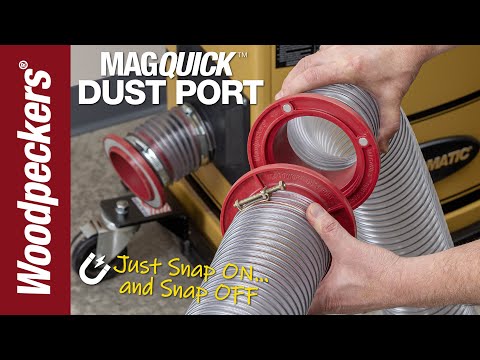 Woodpeckers MagQuick Dust Port Starter Kit